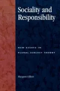 Sociality And Responsibility