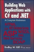 Building Web Applications With C# and .Net A Complete Reference