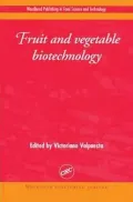 Fruit and Vegetable Biotechnology
