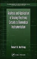 Analysis and Application of Analog Electronic Circuits to Biomedical Instrumentation