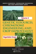 Genetic Resources, Chromosome Engineering, And Crop Improvement Vegetable Crops