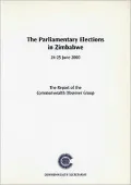 Election Observer Group Report on the Zimbabwe Elections, July 2000