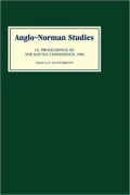 Anglo-Norman Studies IX: Proceedings of the Battle Conference 1986