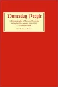 Domesday People: A Prosopography of Persons Occurring in English Documents 1066-1166 I: Domesday Book, Vol. 1