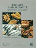 Fish and Fish Products : Supplement to the Composition of Foods