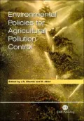 Environmental Policies for Agricultural Pollution Control
