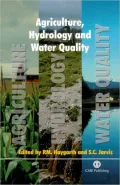 Agriculture, Hydrology and Water Quality