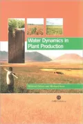 Water Dynamics in Plant Production