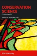 Conservation Science: Heritage Materials