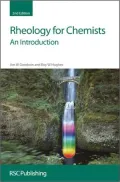 Rheology For Chemists : An Introduction