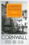 Cornish Studies Seven, Vol. 7