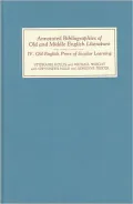 Old English prose of secular learning