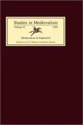 Studies in Medievalism VII: Medievalism in England II