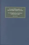 Old English Prose Translations of King Alfred's Reign
