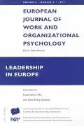 European Journal of Work and Organizational Psychology Leadership in Europe