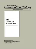 To Preserve Biodiversity : An Overview