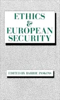 Ethics & European Security