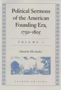 Political sermons of the American founding era, 1730-1805
