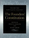 Founders' Constitution: The Preamble through Article 1, Section 8, Clause 4, Vol. 2