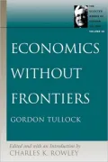 Economics Without Frontiers, Vol. 10