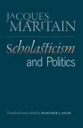 Scholasticism and Politics