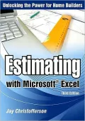 Estimating with Microsoft Excel, 3rd Edition