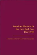 American rhetoric in the New Deal era, 1932-1945
