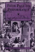 From Page to Performance: Essays in Early English Drama