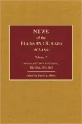 News of the Plains and Rockies, 1803-1865