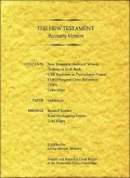 New Testament: Recovery Version