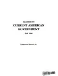 Book cover of Guide to Current American Government