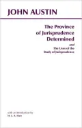 Province of Jurisprudence - Determined and the Uses of the Study of Jurisprudence