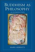 Buddhism as Philosophy