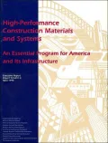 High Performance Construction Materials : An Essential National Program for America and Its Infrastructure