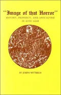 Image of that Horror: History, Prophecy, and the Apocalypse in King Lear