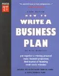 How to Write a Business Plan