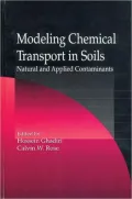 Modeling Chemical Transport in Soils: Natural and Applied Contaminants