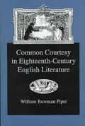 Common courtesy in eighteenth-century English literature