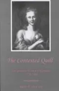 The Contested Quill: Literature by Women in Germany, 1770-1800