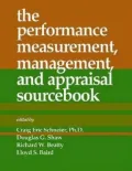 Performance Measurement, Management, and Appraisal SourceBook