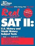 Real Sat II History and World History Subject Tests