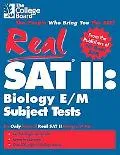 Real Sat II Biology E/m Subject Tests
