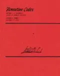 Florentine Codex General History of the Things of New Sapin  Book 1 the Gods