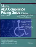 Means Ada Compliance Pricing Guide: Cost Data for 75 Essential Projects