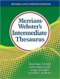 Merriam-Webster's Intermediate Thesaurus