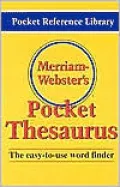Merriam-Webster Pocket Thesaurus (Pocket Reference Library)