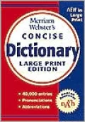 Merriam-Webster's concise dictionary