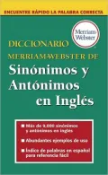 Diccionario Merriam-Webster de Sinonimos y Antonimos En Ingles