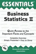 The Essentials of Business Statistics II