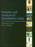 Genetics and Analysis of Quantitative Traits
